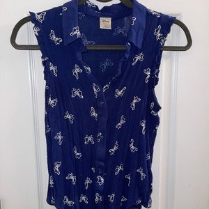 LC Lauren Conrad Disney Minnie Mouse Bows Tank